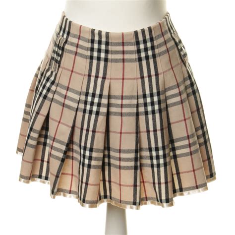 burberry pink plaid skirt|burberry pleated skirts women's.